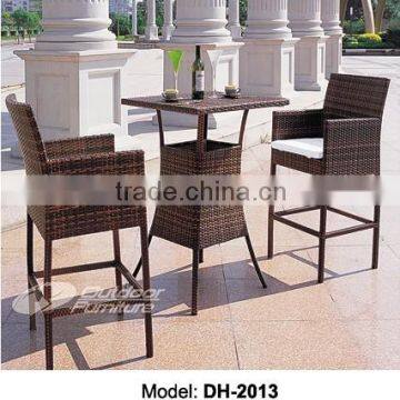 Rattan Outdoor Barstool Tall Bar Chair (DH-2013)