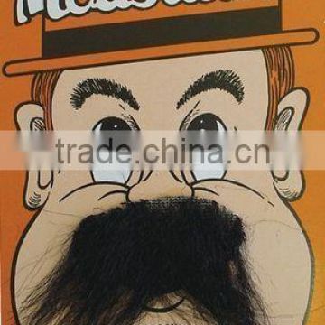 High quality artificial mustach new design fake mustache for carnival party decoration MU2040