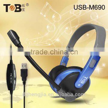 Custom Designed Headphone Manufacturers Adjustable Fashion Modeling Headphone With Detachable Mic for Computer photo-2