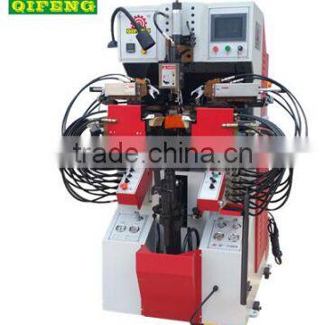 Hydraulic computerized shoe lasting machine side and heel lasting machine QF-728DA