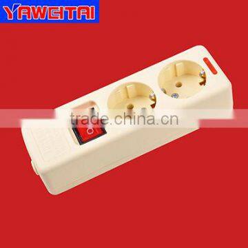 2 gang extension socket with switch/power sockets