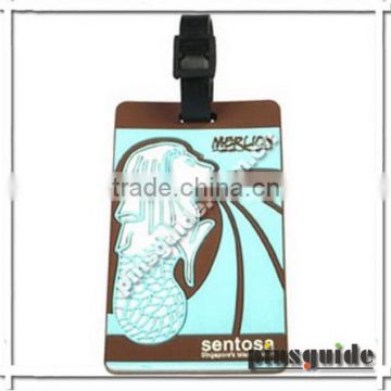 wholease custom bulk plastic soft pvc rubber luggage tags