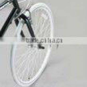 WHITE BICYCLE TYRE