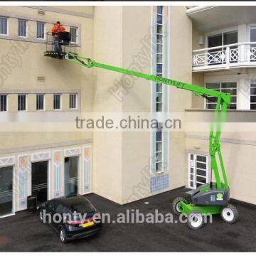 Automatic telescopic arm lift hydraulic boom lift