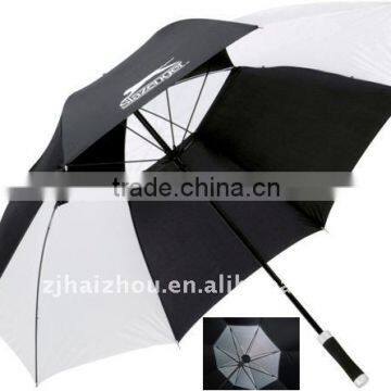 30inch double canopy windproof promotional golf umbrella