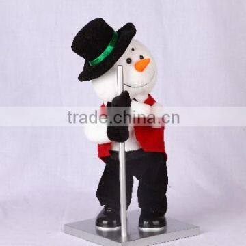 pole dancing snowman