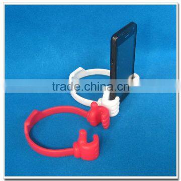 New product Thumb shaped plastic mobile phone holder