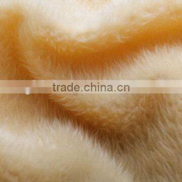 Bottom price latest faux jacquard sherpa fur fabric