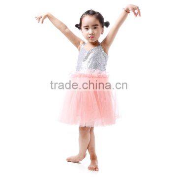 Wholesale Top Quality Baby Girls Stylish Sequin Frocks Girls Fairy Design