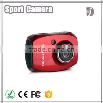 New style waterproof digital camera touch screen sport dv in action sport camera