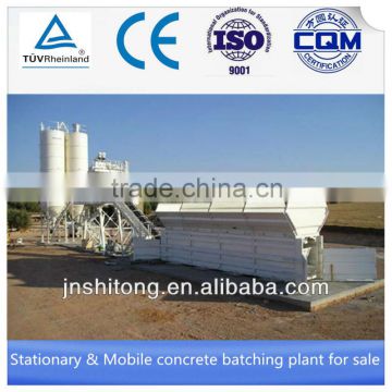 HLS90 90m3/h ISO9001 CE certified concrete mixing plant hot sale concrete batching plant