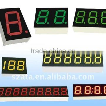 customer made 7 segment LED digital display module