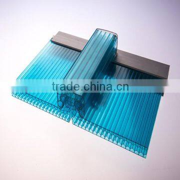 XINHAI Polycarbonate U lock sheet(8mm,10mm,16mm),plastic roofing sheet, roofing panel