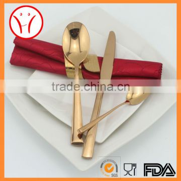 new design flatware,copper tableware,creative design cutlery