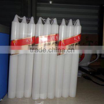 church white candle/ white paraffin wax candles/ colorful and white wax candle for daily lighting