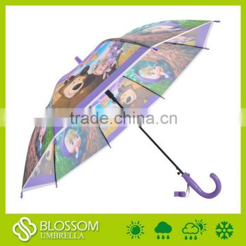 19" full color printing POE umbrella for kids