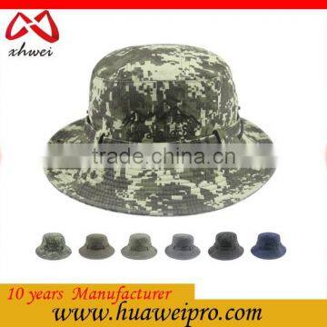 Cheap Custom Logo Fishing Hat and Military Camo Fisherman Hat Cap