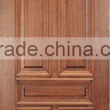 Solid Wood 5 Panel Doors Design With Raised Moulding DJ-S3800M