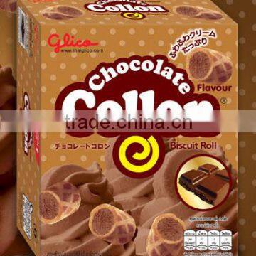 Glico Collon Biscuit Roll Chocolate Flavour 54 g.