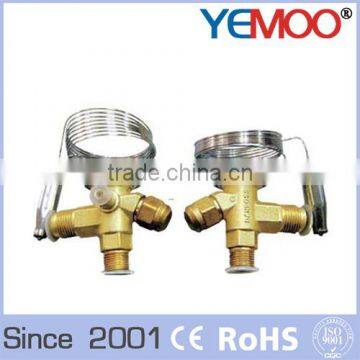 R507 thermal expansion valve high effect refrigeration solder expansion valve for compressor unit