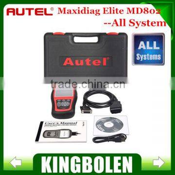 Autel Maxidiag Elite MD802 All system + DS Model Full System DS+EPB+OLS+Data Stream + Gift 4pcs Autel MX-Sensor 433MHZ TPMS