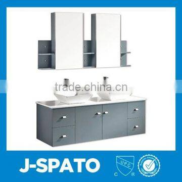 2016 Hangzhou Double Basin Wall PVC Cabinet MD-435-G-GR