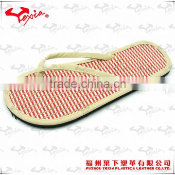 Multi-color Straw flip flop manufacturer