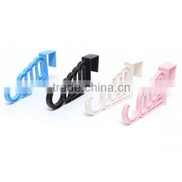 Hot Hale!! Convenient Hook Hanger Over Door Hanging Cloth Coat Racks Cap Bag Four Holes Lowest Price