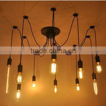 2013 NEW Hot sell Edison bulb filament light fixture chandelier