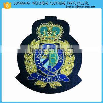 high quality handmade Indian embroidery patch/handmade embroidery patch/handmade embroidery patch badges