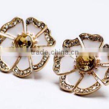 women jewelry elegant white flower jewelry
