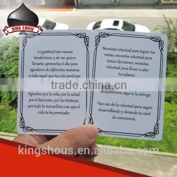 High End Souvenirs Cards to Print for Advertising Promotional Gift Casino Game Wholesale photo-6