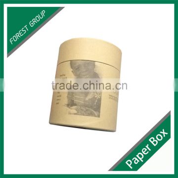 NEW DESIGN HANDMADE RECYCLE CUSTOMIZED KRAFTPAPER TUBE&ROUND BOX &CYLINDER PACKAGING