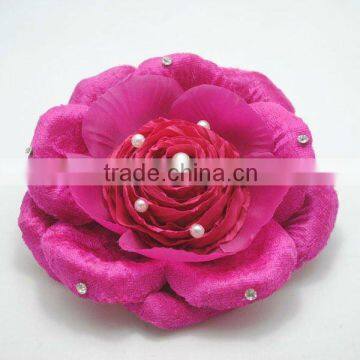 satin fashion flower jewelry