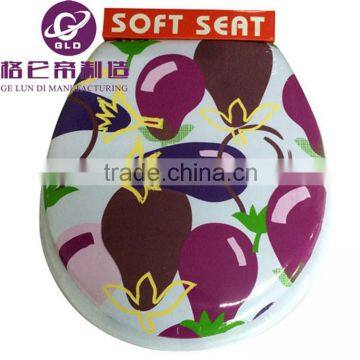 GLD China Product New Design Printing Premium Soft Toilet Seat for Bathrooms Designs photo-5