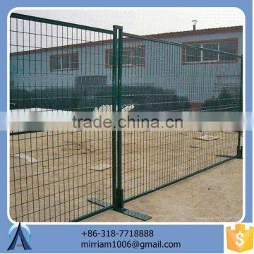 superior quality Canada hot-dipped galvanized PVC coated welded temporary fence (manufacturer)