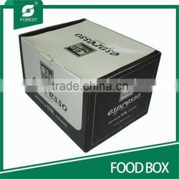 STANDARD SIZE CORRUAGTED FOOD MOVING BOXES FOR ESPRESSO COFFEE WITH CUSTOM LOGO photo-3