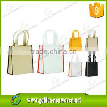 PP non woven shopping bag/gift polypropylene non-woven tote bag/ad tnt non woven grocery bag with customized brand logo