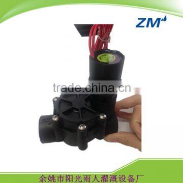 Plastic 2 way solenoid valve dc24v ac24v