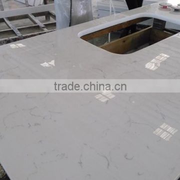 carrara white quartz countertop island tops