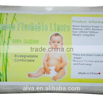 Alva Baby Organic Flushable Bamboo Liners