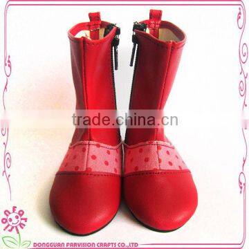 OEM fashion handmade doll boots 18 inch