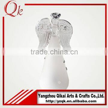 Wholesale Glass Angel With LED Light Made in China for Decoration photo-5