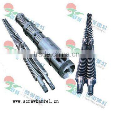 (JIS SACM645)38CrMoALAdouble twin parallel screw and barrel bimetallic china screw barrel twin
