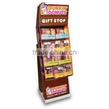Cardboard Material Bottle Display Rack for Cup Promotion
