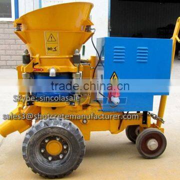 Dry Mixed Shotcrete Machine with High Quality (3m3/h, 5.5m3/h, 9 m3/h)