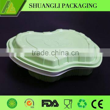 Plastic Material disposable microwave pp food container