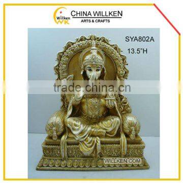 New resin ganesha statue decoration