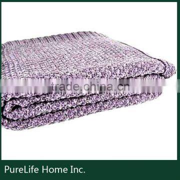 SZPLH competitive price thick wholesale woven throw blanket