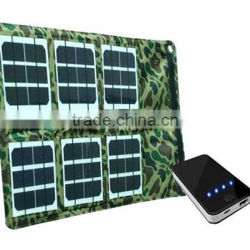 Solar battery charger for power banks, cell phones or laptops